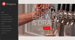 Desktop Screenshot of kegco.com